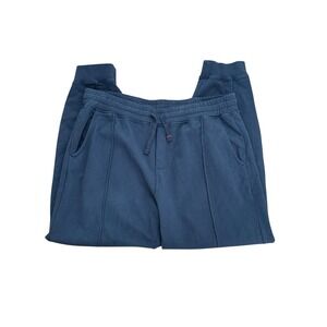 American Giant Men's 2XL‎ Pintuck French Terry Jogger Sweatpants Blue NWOT